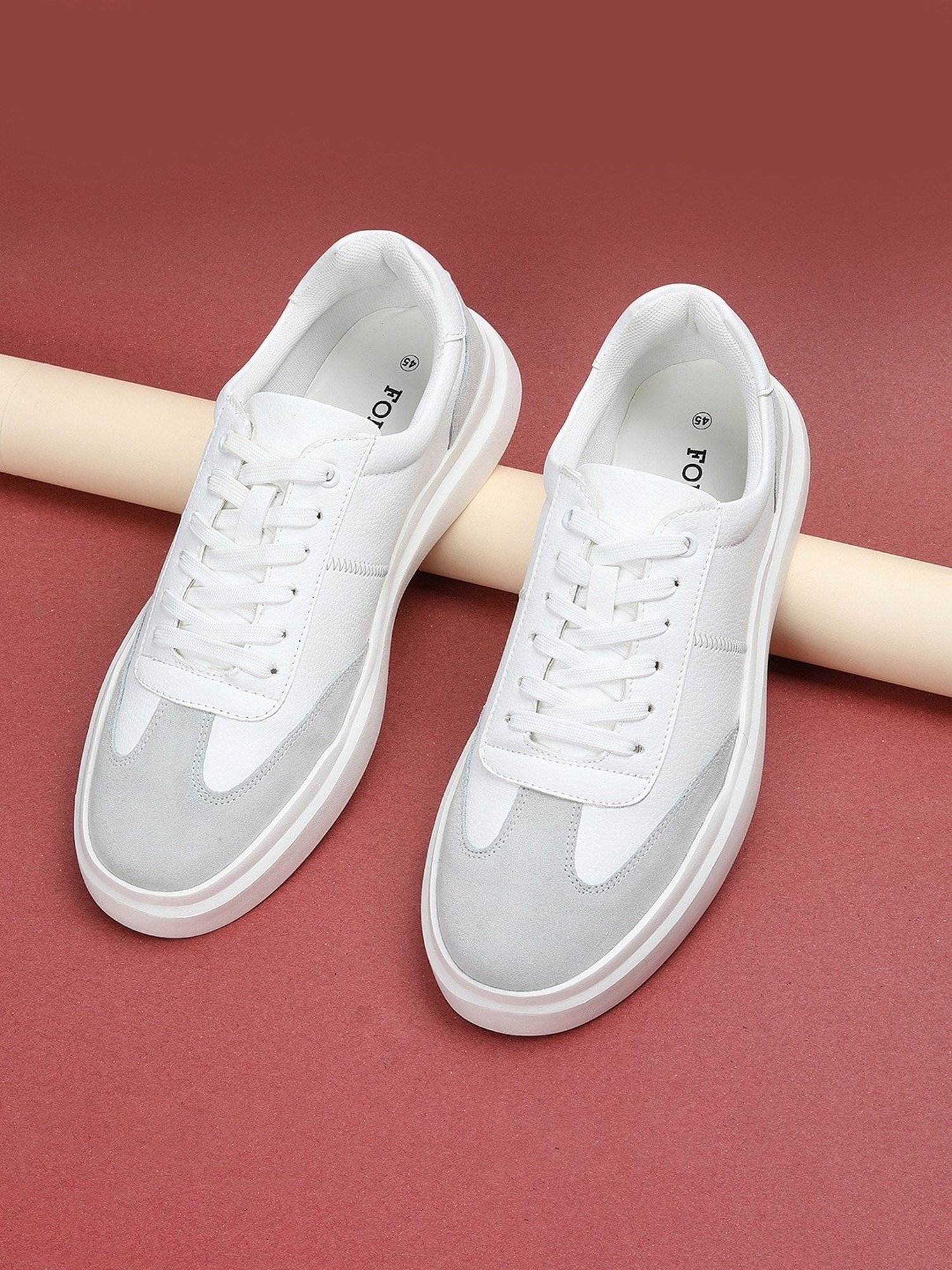 Forca by Lifestyle Men's Grey Casual Sneakers