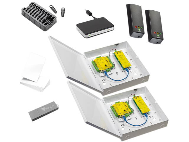 Paxton Access - 682-920-US - Paxton Access Net2 Plus Starter Kit for 2 Doors, PoE+ PSU