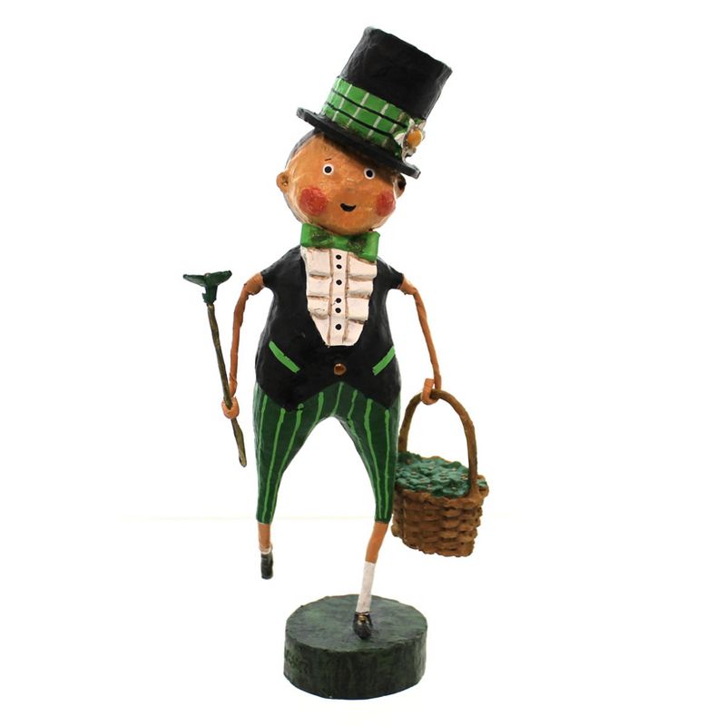Lori Mitchell 7.75" Shay O'shamrock Lucky  Irish St Patricks  -  Decorative Figurines