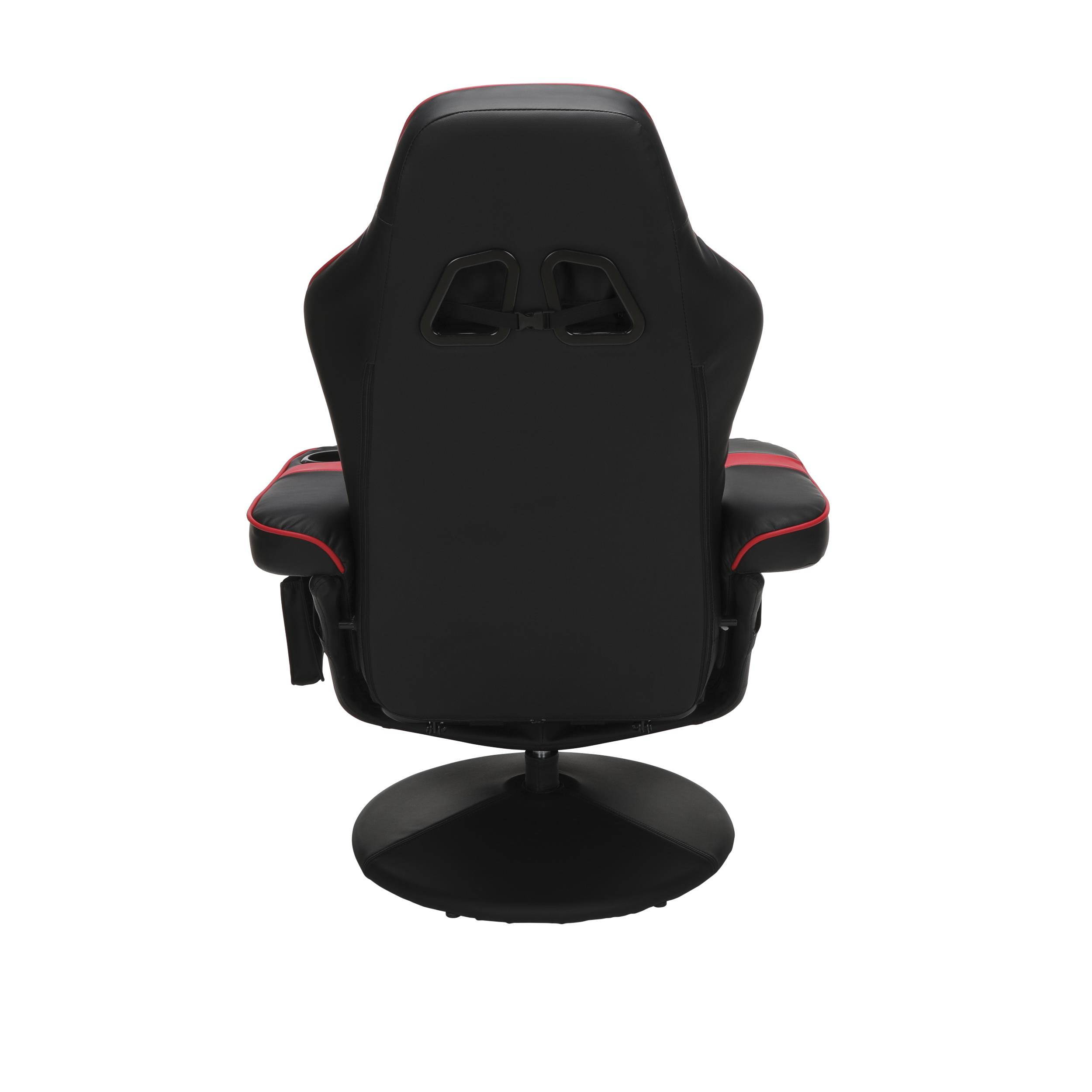 RESPAWN-900 Racing Style Gaming Recliner, Reclining Gaming Chair, in Gray (RSP-900-GRY)