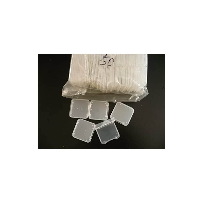 Pack SD MMC SDHC PRO DUO Memory Card Plastic Storage Jewel Case memory card not included 1 38 x 1 38 x 14