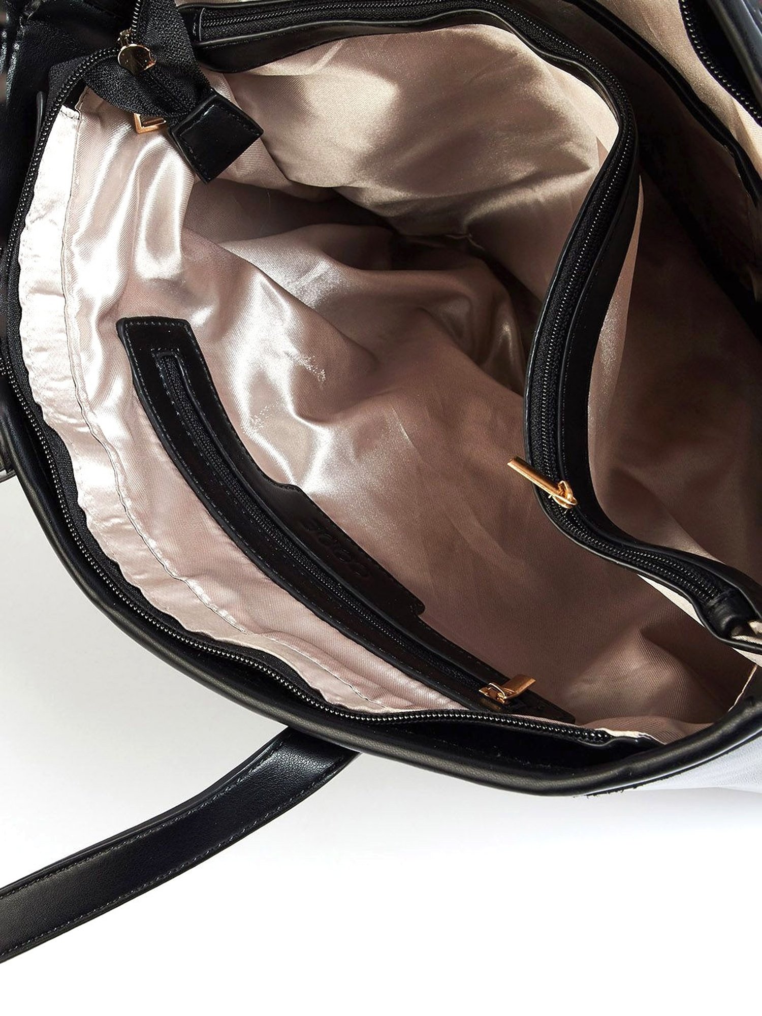 Code by Lifestyle Black Quilted Shoulder Bag