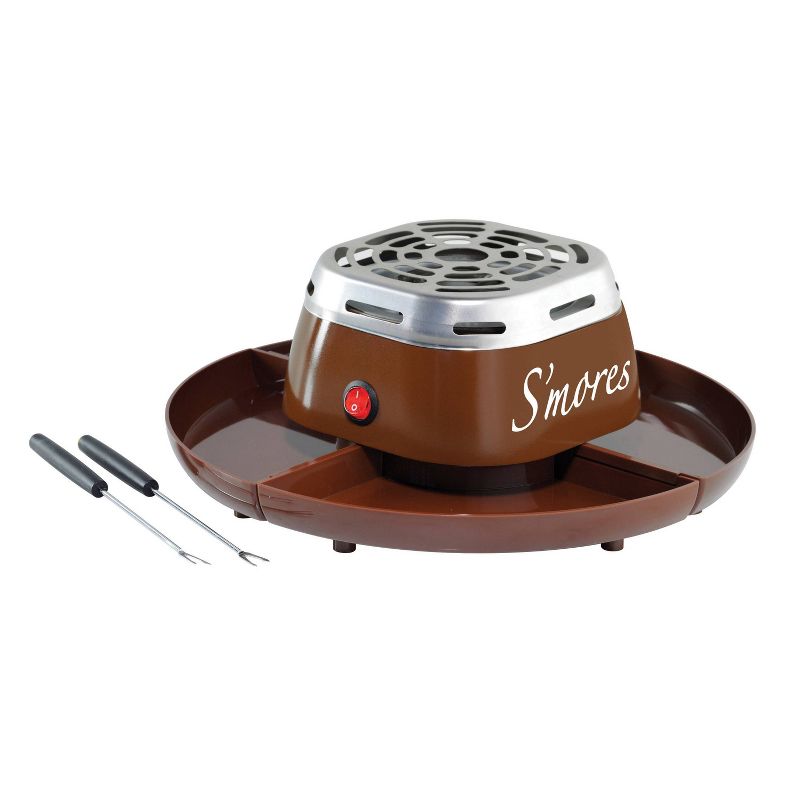 Nostalgia Electric S'mores Maker - Java Brown SMM200