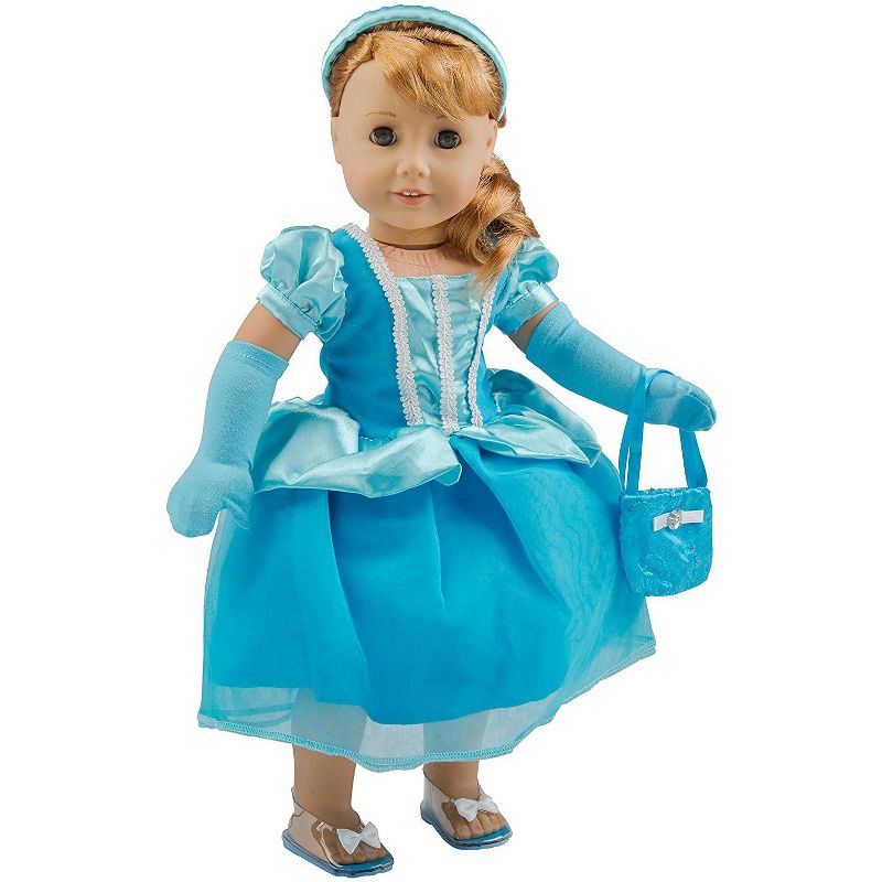 Dress Along Dolly Cinderella Inspired Outfit for American Girl Doll