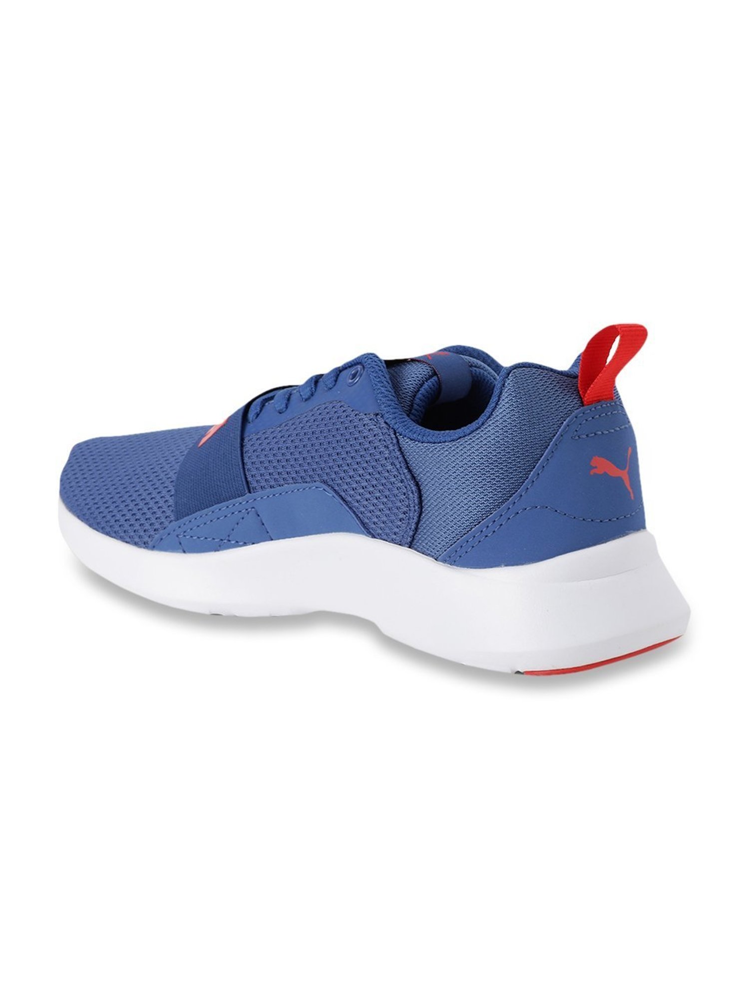 Puma Kids Wired Jr Blue Running Shoes