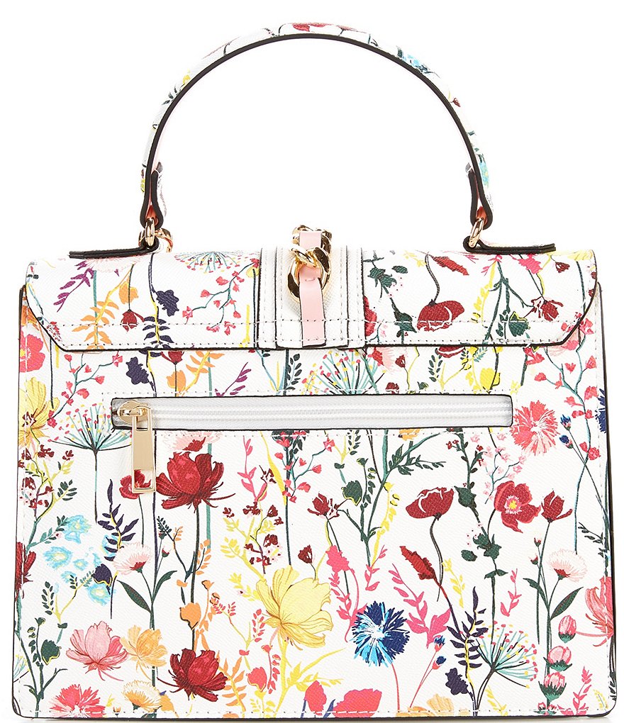 ALDO Glenda Top Handle Floral Satchel Bag
