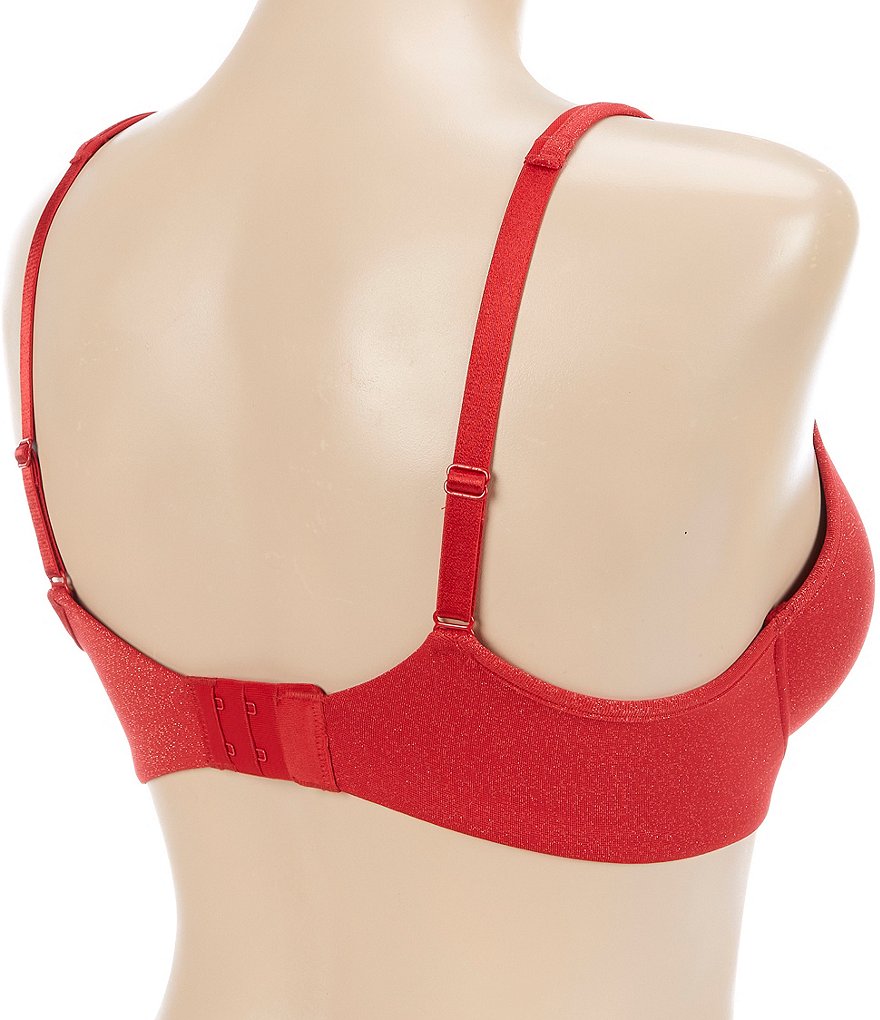 Modern Movement Full-Busted Contour Underwire Square Back Holiday Shimmer Bra