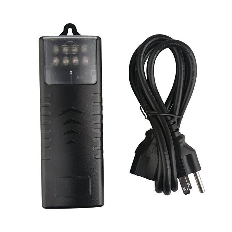4 Channel CCTV Camera Power Supply 5 Amp Distribution Power Supply 90V-264VAC Input to 12V-13.8VDC Output Security Camera Power Adapter with PTC Fuse