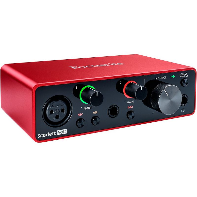 Focusrite Scarlett Solo Studio Pack (Gen 3)