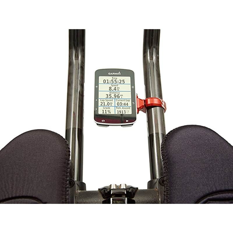 Sport TT Handlebar Computer Mount for Garmin Red 222mm