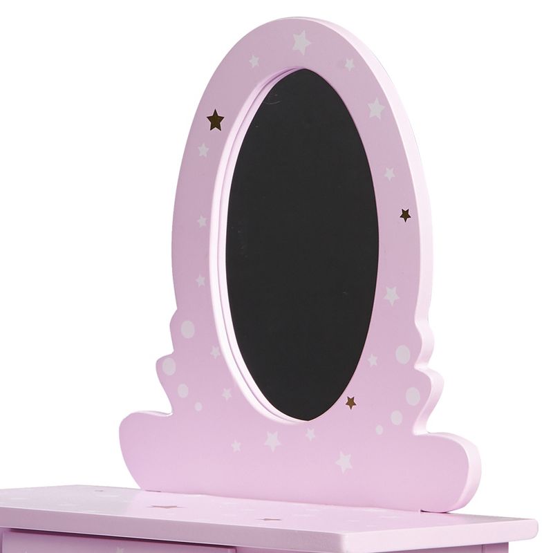 Olivia's Little World - Twinkle Stars Princess 18" Doll Vanity Table & Stool Set