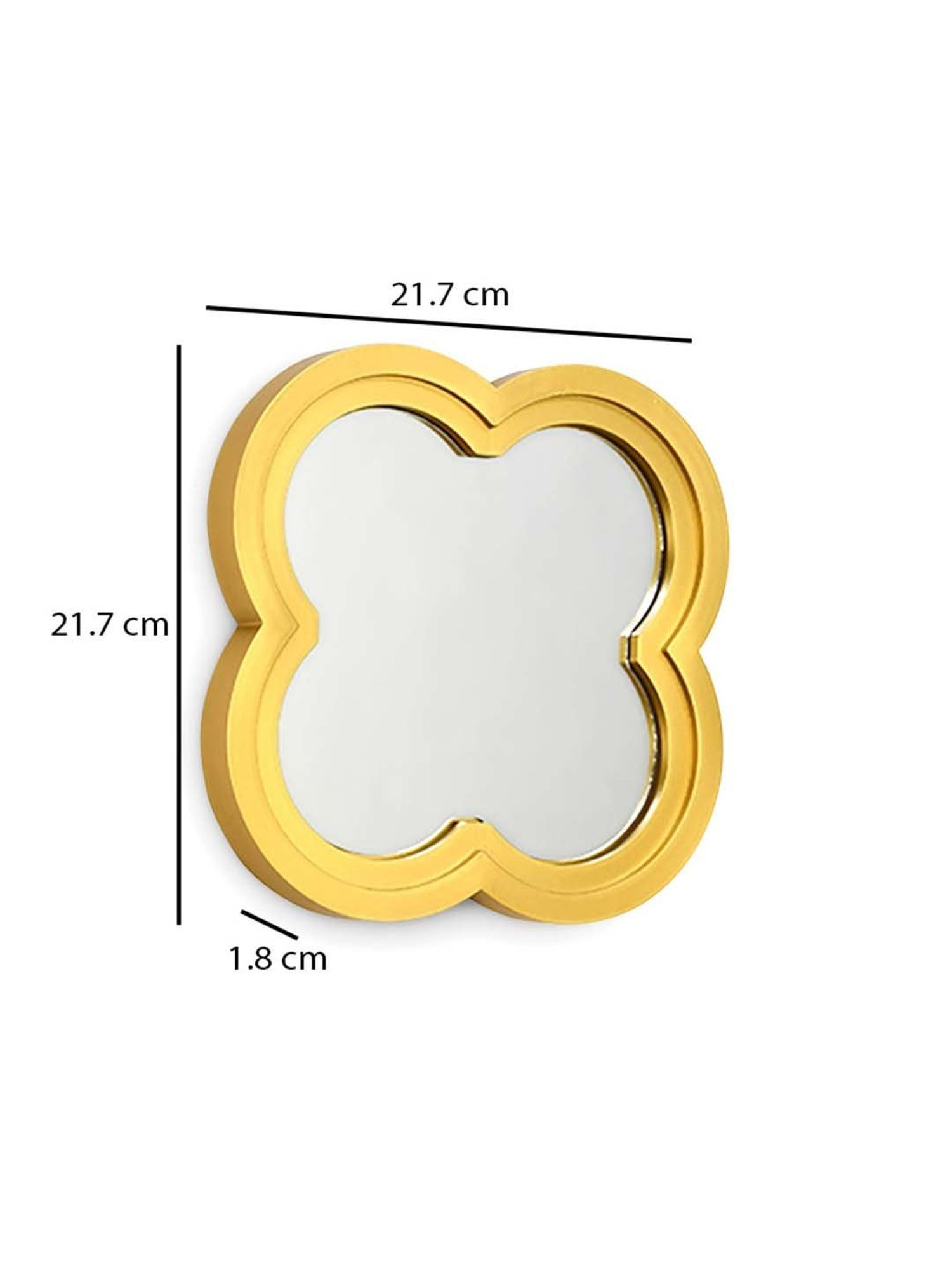 Art Street Silver Glass Bevelled In Rectangle Frameless Wall Mirror