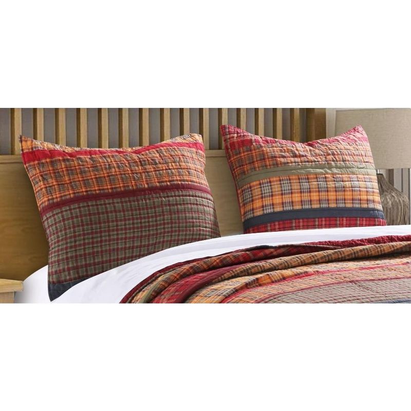 Barefoot Bungalow Gold Rush King Sham 20x36"