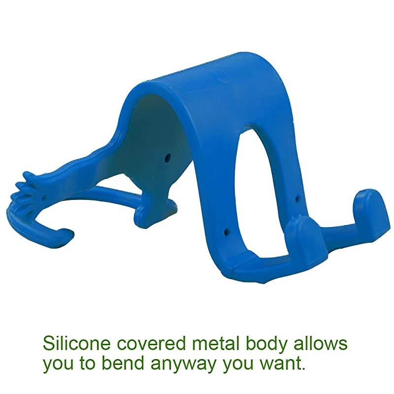 Flexible Cell Phone Holder Hands-Free Universal Car Mount,GPS Navigation Battery Charging Desktop Stand (2 Packs Green)