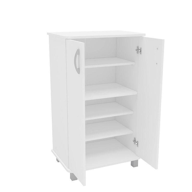 Michigan 2 Door Storage Cabinet White - Chique
