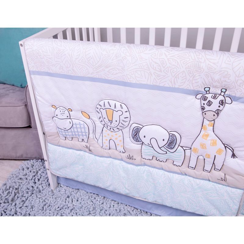 My Baby Sam Heart of Gold Crib Bedding Set - 9pc