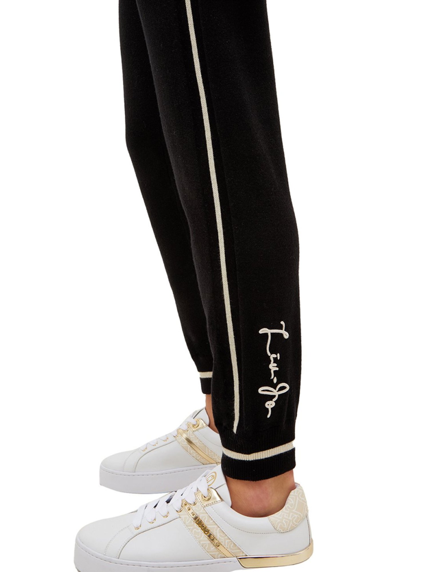 Liu Jo Nero Met Regular Fit Joggers