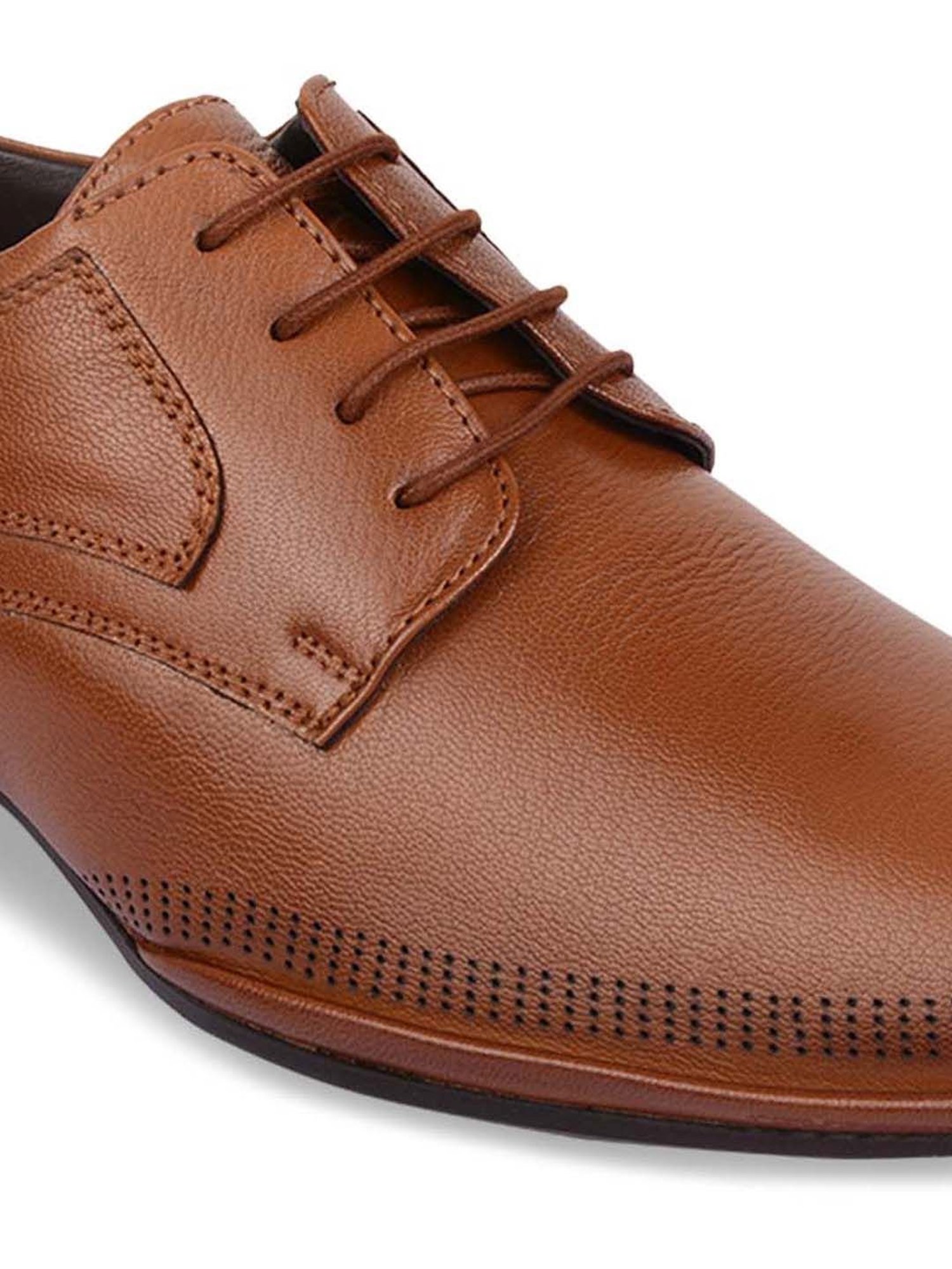 Regal Men's Tan Derby Shoes