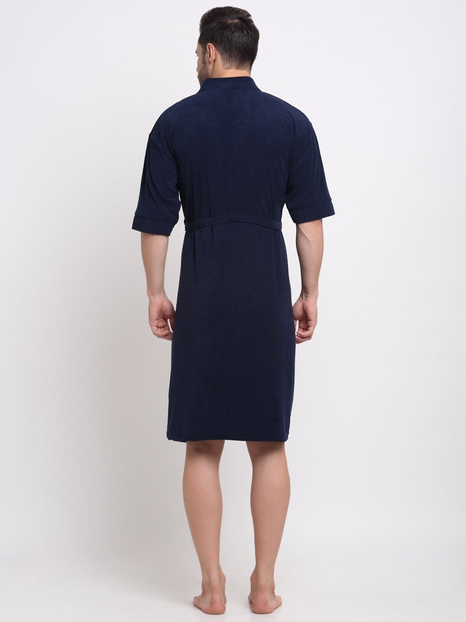 Trident Comfort Living Grey Cotton 380 GSM Bathrobe