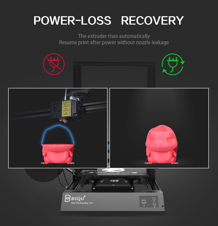 3d Ender 3 High-Precision FDM DIY 3D Printer with Resume Printing Function