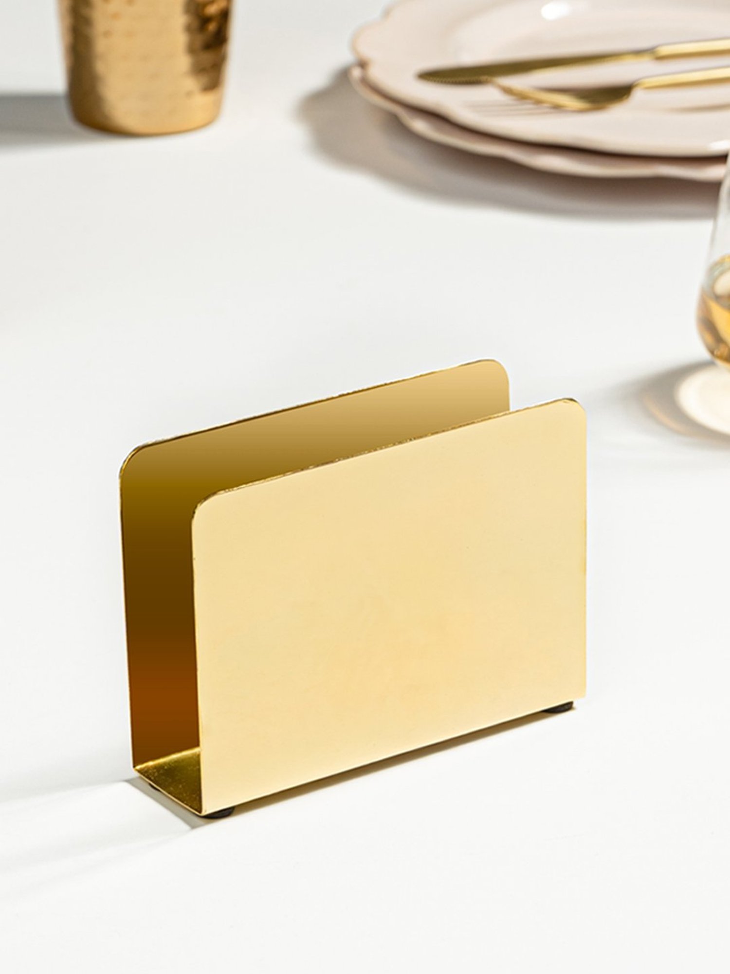 Karo Tapi Printed Multicolor Wood Tissue Box