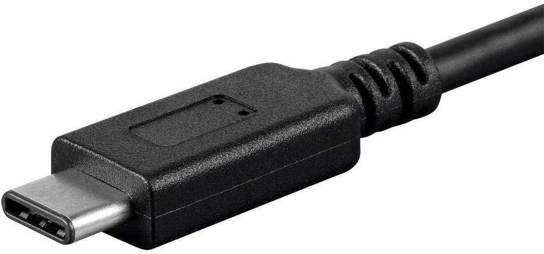Monoprice 2.0 USB-C to USB Type-B Printer Cable 480 Mbps 3.3ft Black