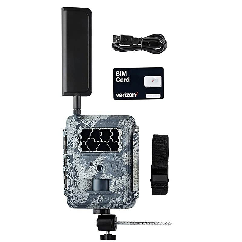 4G LTE GoCam Wireless Trail Camera with Mount, Verizon Blackout (AT&T Also Available)