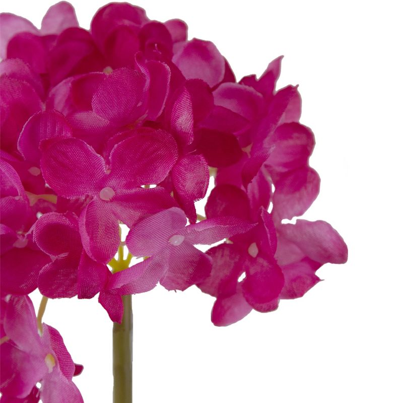 Darice 11" Pink and Green Hydrangea Spring Floral Pick Decoration