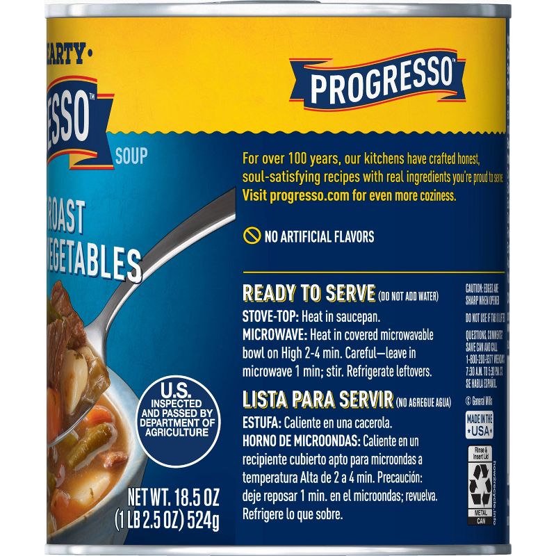 Progresso Rich & Hearty Beef Pot Roast with Country Vegetables Soup 18.5oz