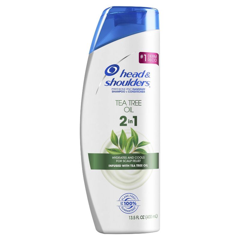 Head and Shoulders Dandruff Treatment/Dandruff Shampoo and Conditioner with Tea Tree Oil - 13.5 fl oz