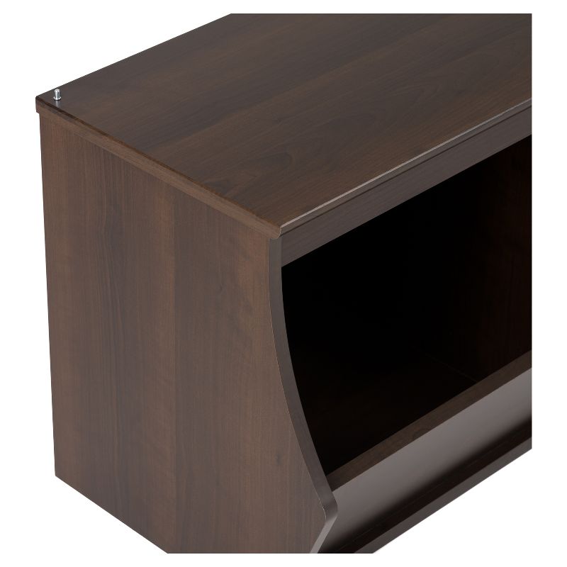 Fremont Entryway Storage Cubbie - 3 Bin - Espresso - Prepac