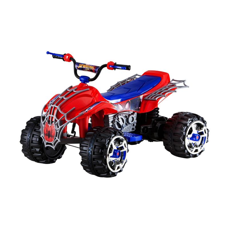 Kid Trax 12V Marvel Spider-Man Sport ATV Powered Ride-On - Red/Blue
