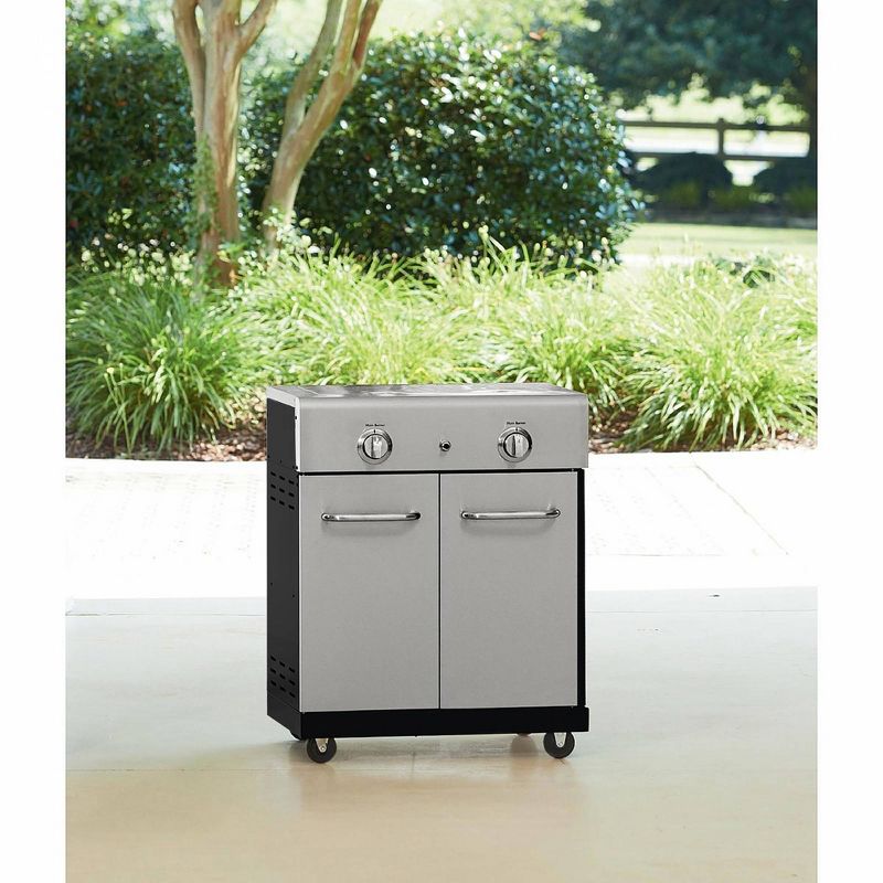 Kenmore PG-OK005 Cooking Station with Right Side Sear Burner and Left Side Burner with Griddle