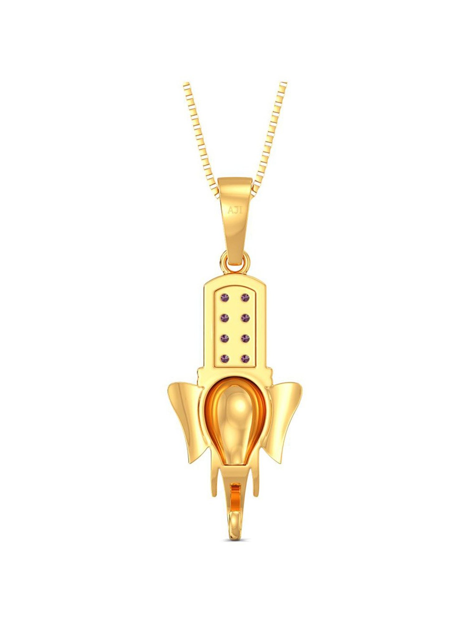 Joyalukkas 22k Elephant Design Gold Pendant