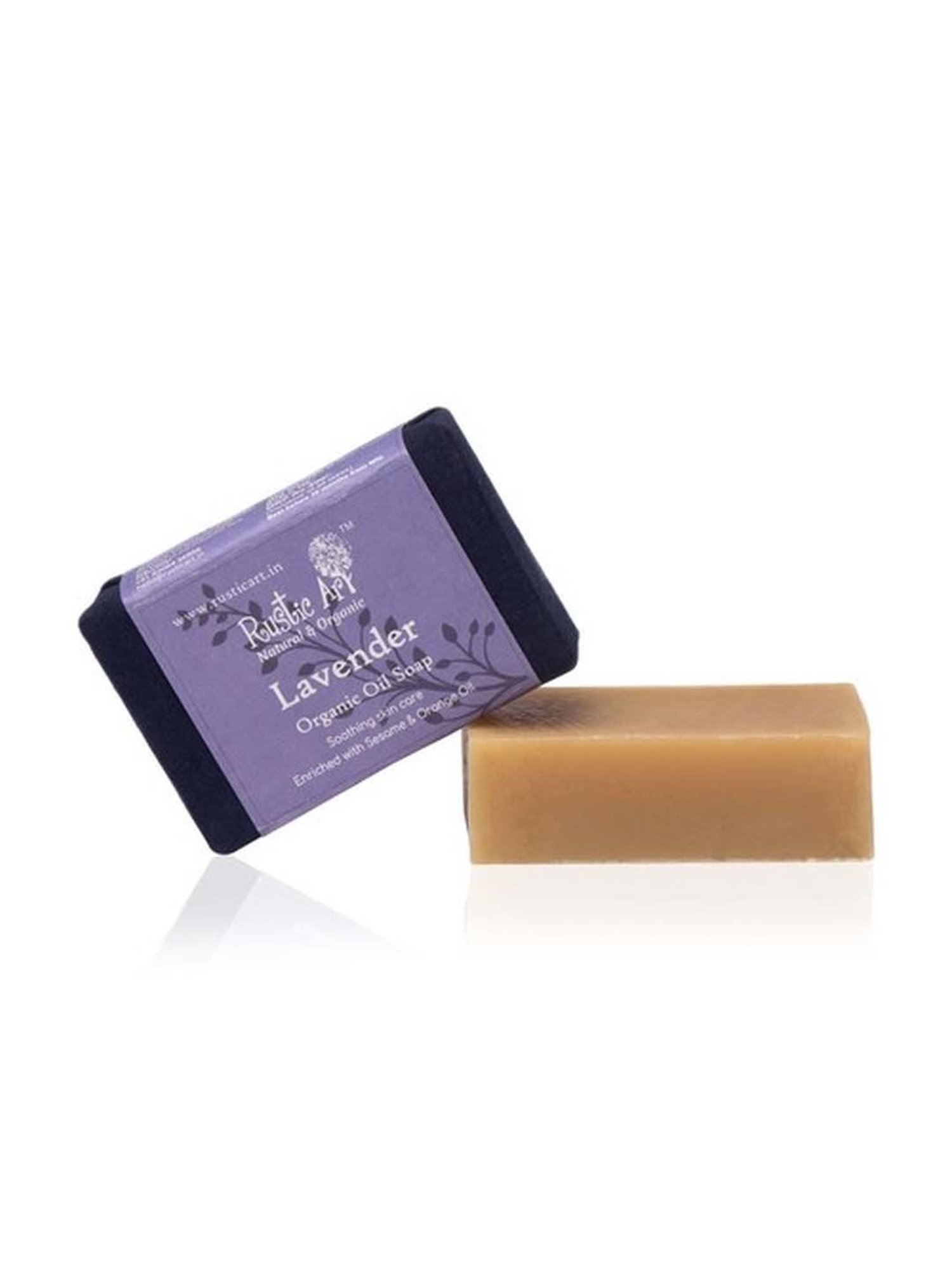 Rustic Art Lavender Soap - 100 gm