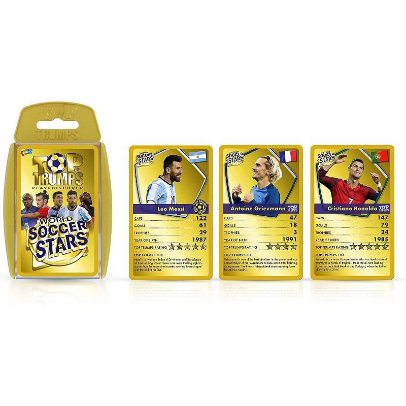 Top Trumps World Soccer Stars Top Trumps Card Game