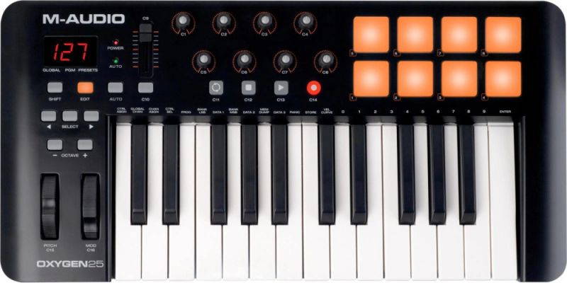 M-Audio Oxygen 25 MKIV 25-Key MIDI Controller