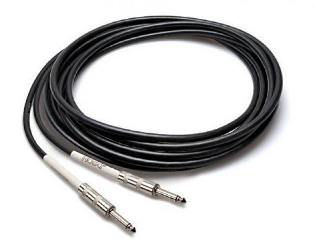 hosa gtr215 straight to straight guitar cable, 15 feet