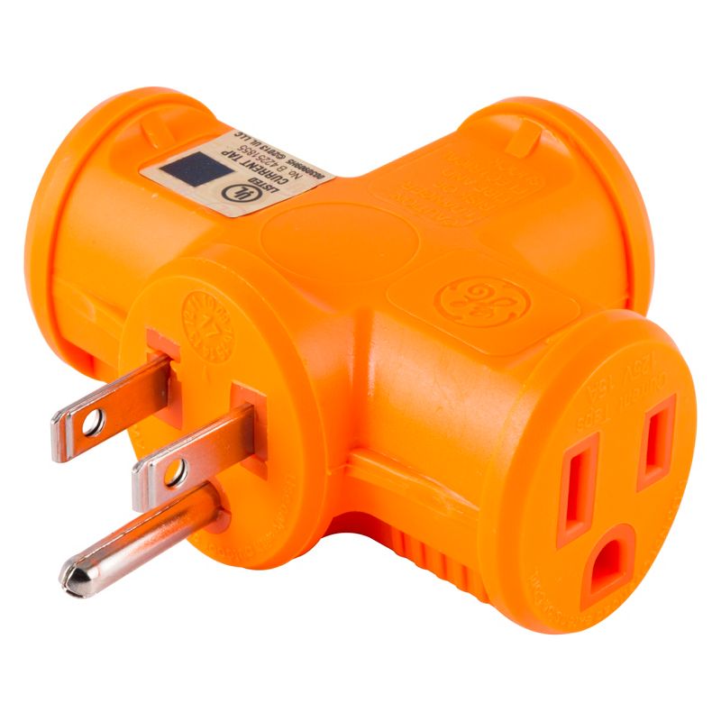 General Electric 3 Outlet Heavy Duty Power Adapter Oran