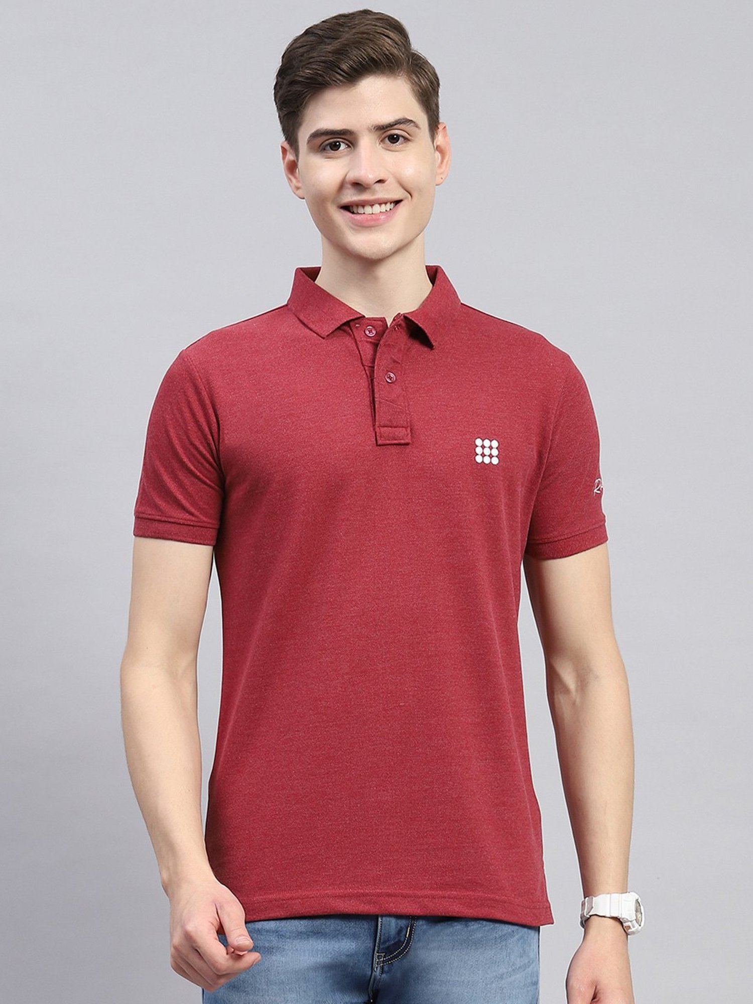 Rock.it Wine Smart Fit Polo T-Shirt