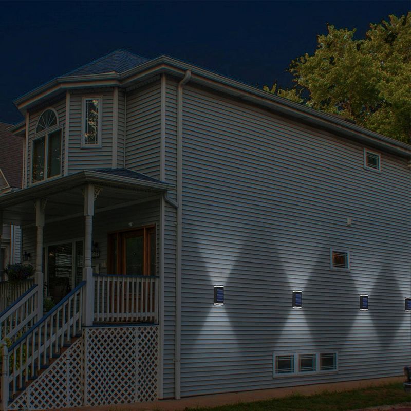 LED Solar Single Direction Outdoor Wall Light - Techko Kobot