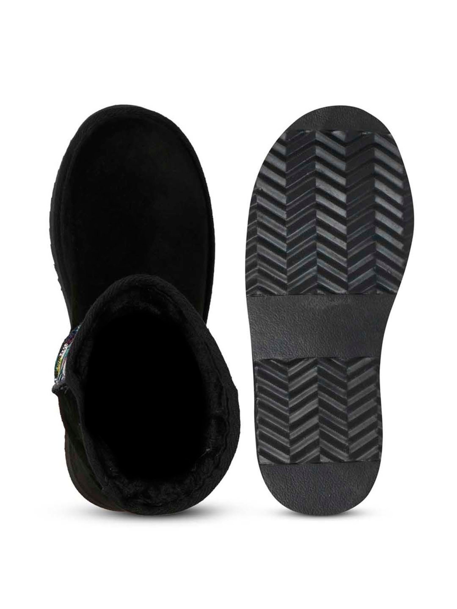 Saint G Women's BENITO Black Snow Boots