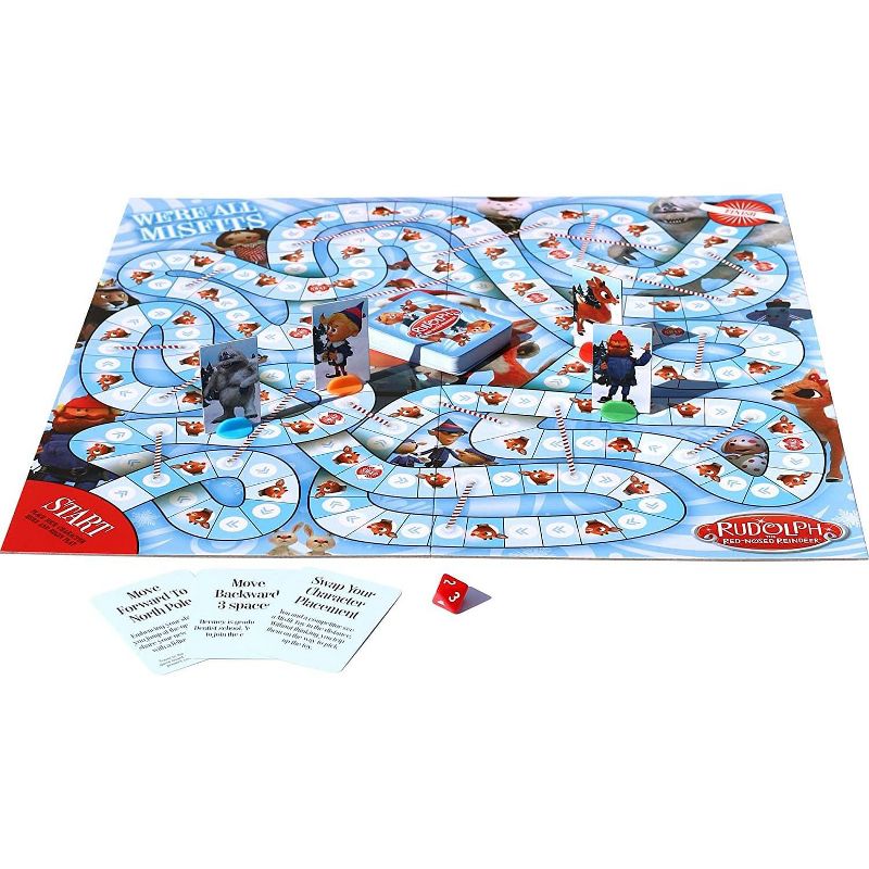 NMR Distribution Rudolph The Red-nosed Reindeer Family Board Game