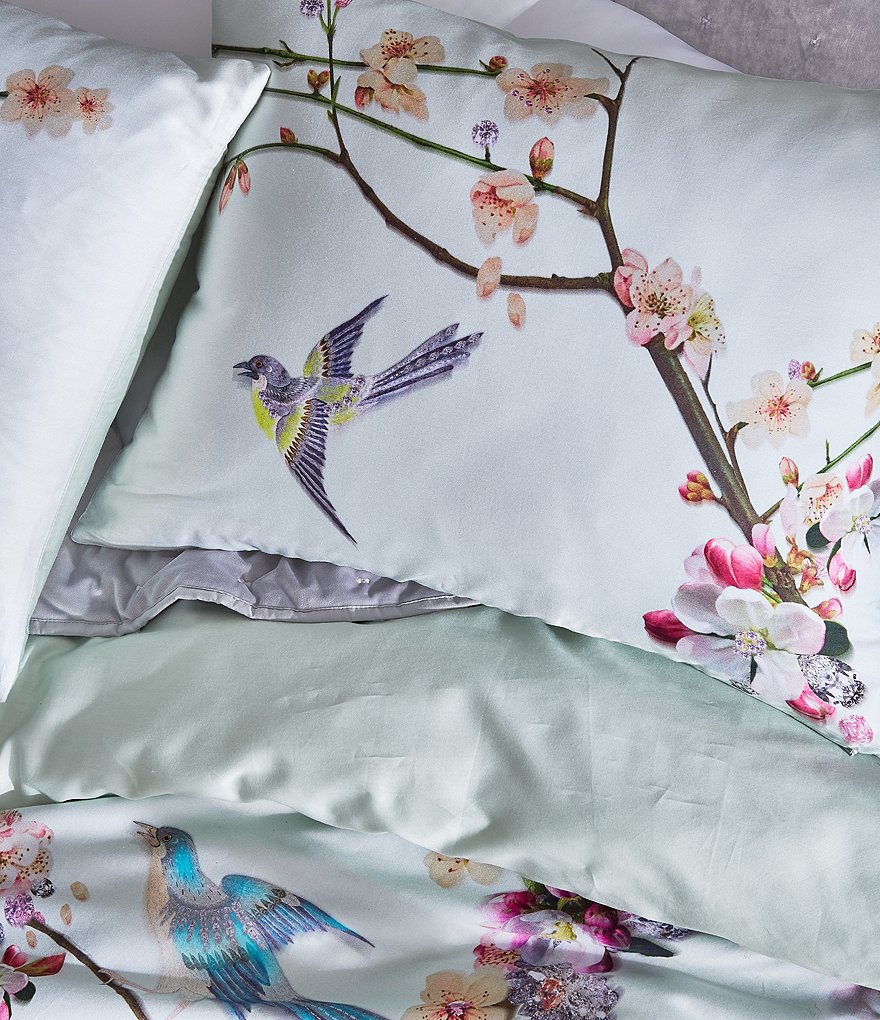 Ted Baker London Flight of the Orient Floral Comforter Mini Set
