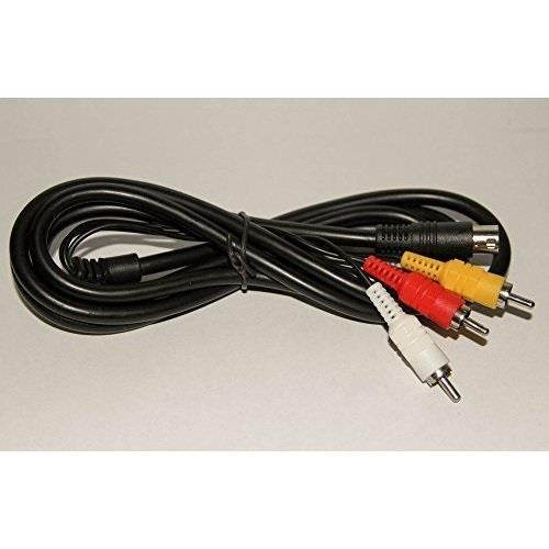 RCA AV Cable for Sega Genesis 2 and 3 by Mars Devices