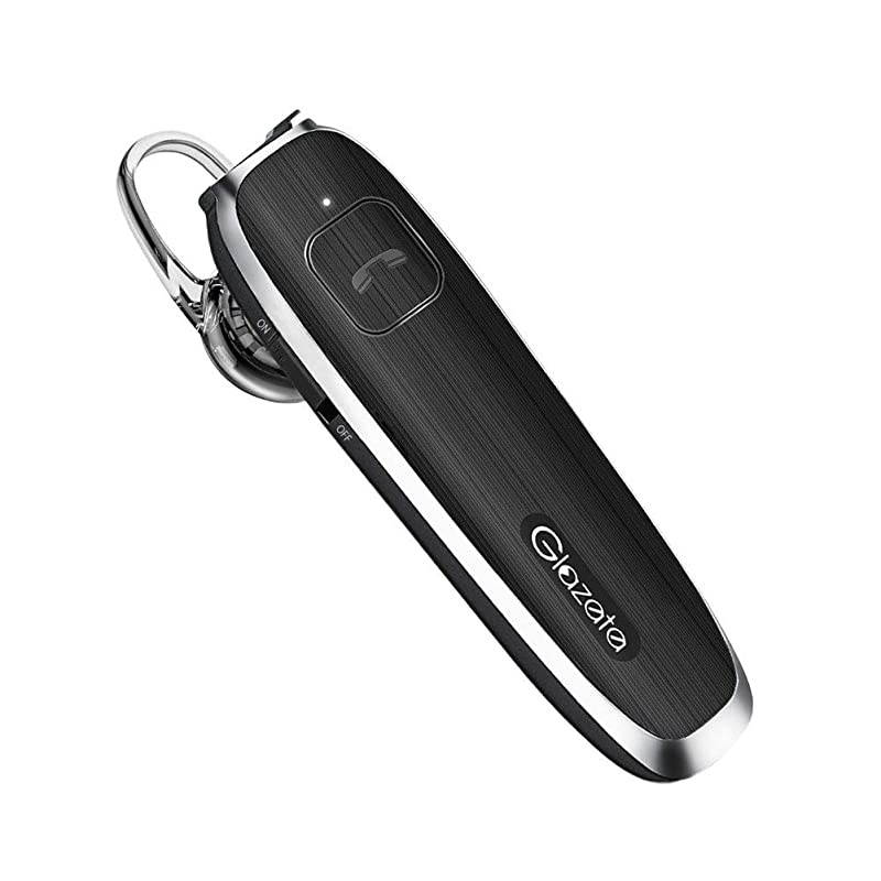 Bluetooth Earpiece Waterproof Wireless Headphone with Noise Cancelling Mic 30Hrs Talking inEar Headset HandsFree for iPhone Samsung DriverTrucker