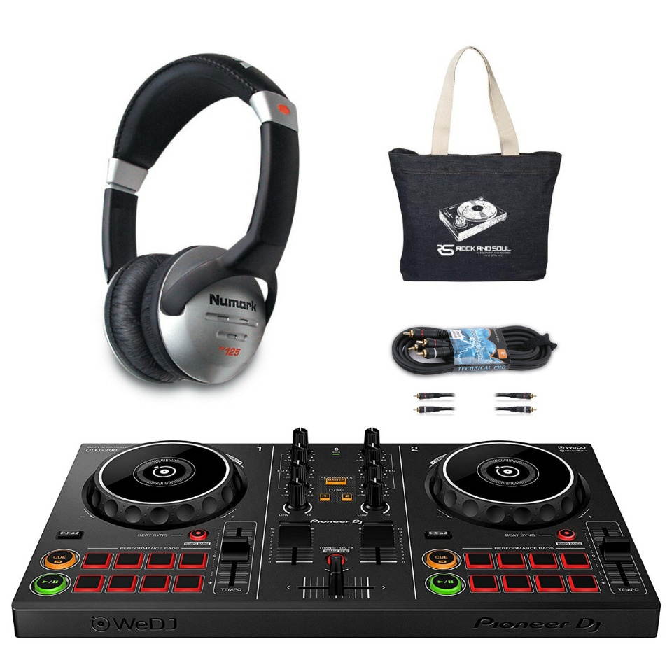 Pioneer DJ DDJ-200 Intro Pack Lite + Free DJ Class