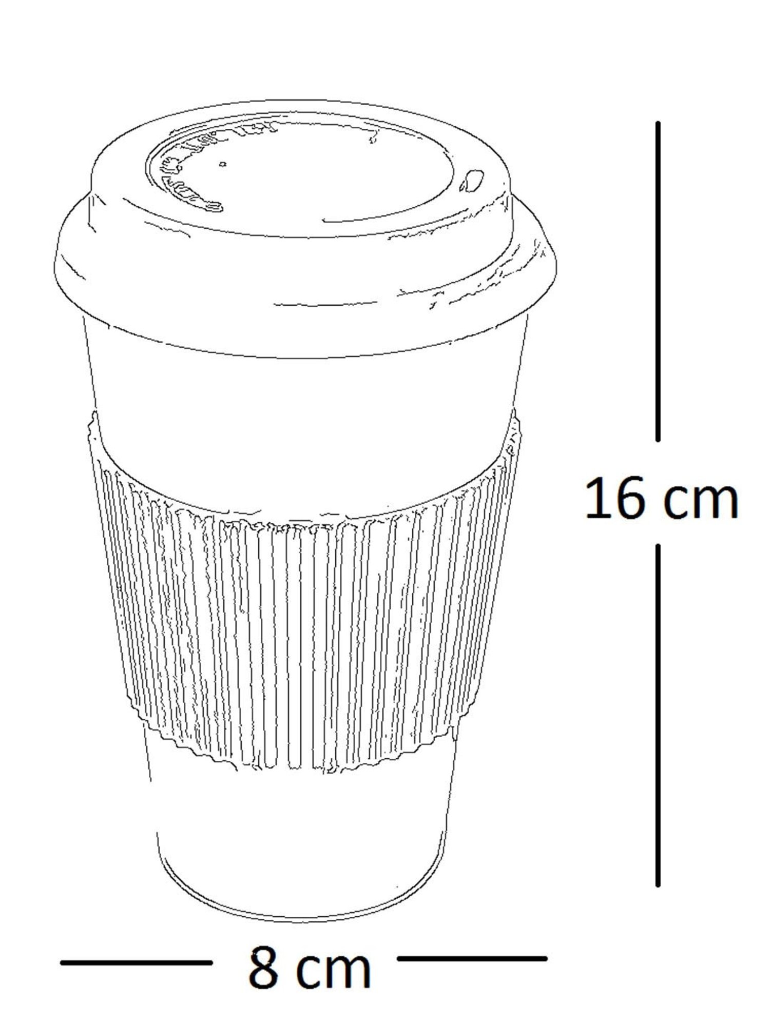 Freelance Green Bamboo Set of 1 Mugs