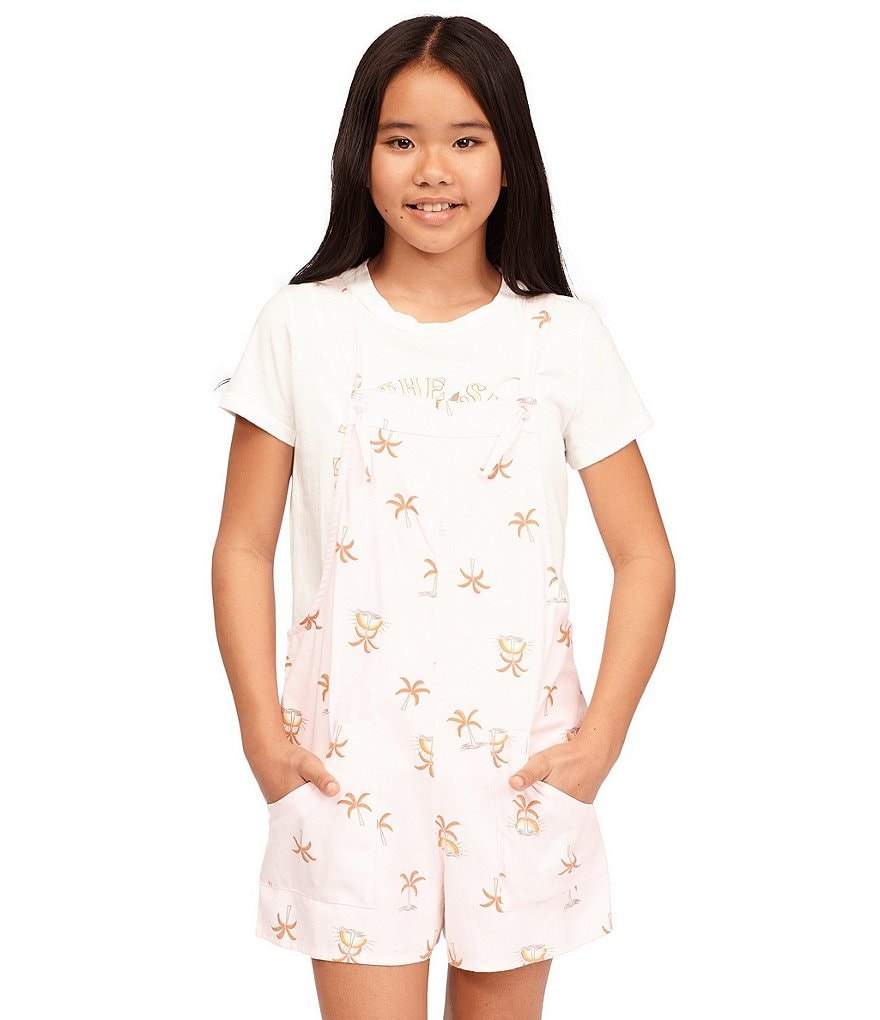 Billabong Little/Big Girls 5-14 Running Wild Romper