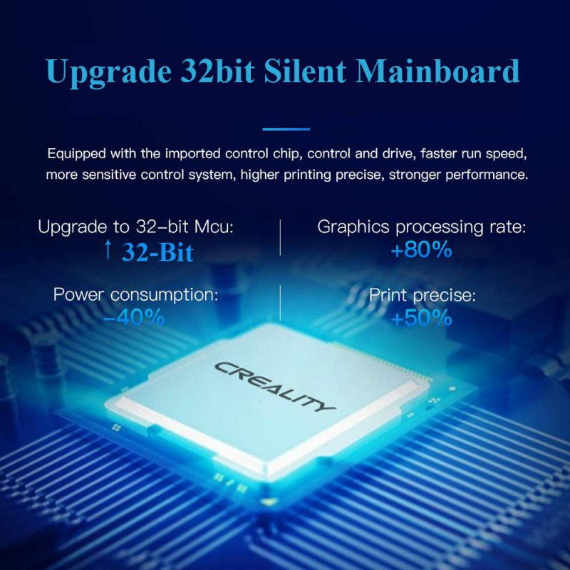 Creality Official Ender 5 Pro 3D Printer with Silent Mainboard Pre-Installed,Capricorn Tube, Metal Exruder,220 * 220 * 300mm Build Volume, Removable Platform, Dual Y-Axis, Modular Design